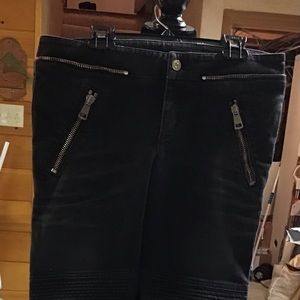 Gucci distressed washed jeans
